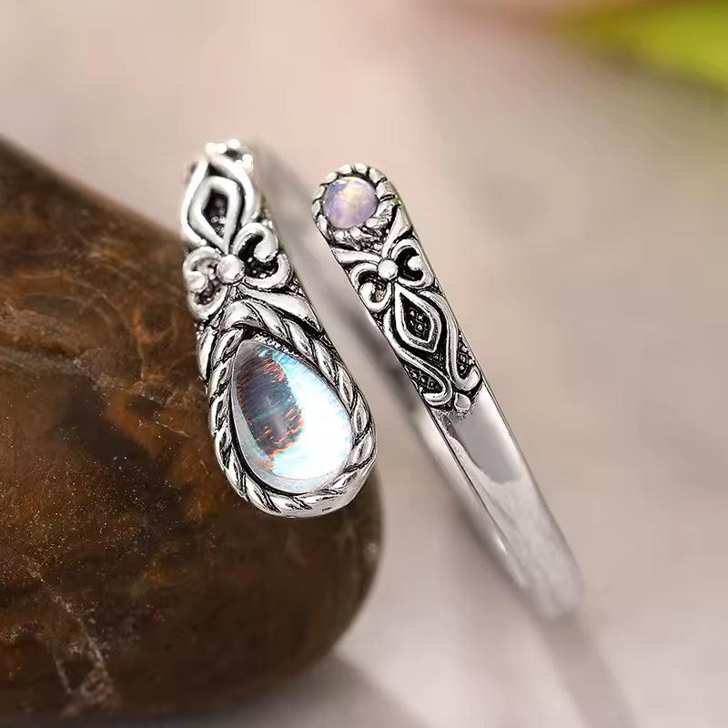 Moonstone Ring - Delicate