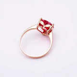 Ruby Ring - Shiny Heart