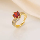 Ruby Ring - Golden Princess