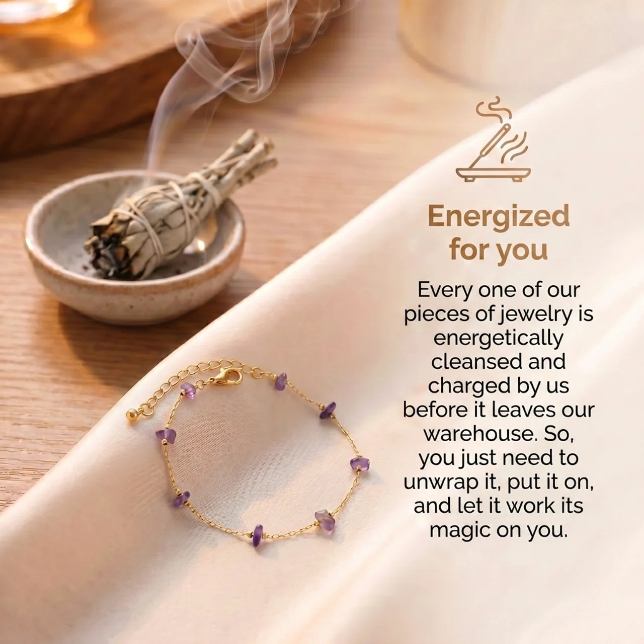 Amethyst Bracelet - Natural Pearls in Silver
