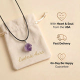 Amethyst Necklace - Unprocessed Natural Stone