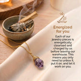 Amethyst Necklace - Elegant Pendant