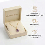 Amethyst Necklace - Elegant Pendant
