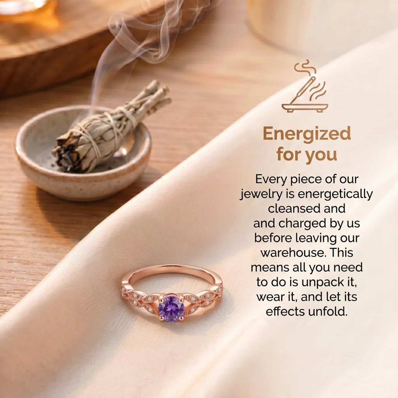 Amethyst Ring - Temperament