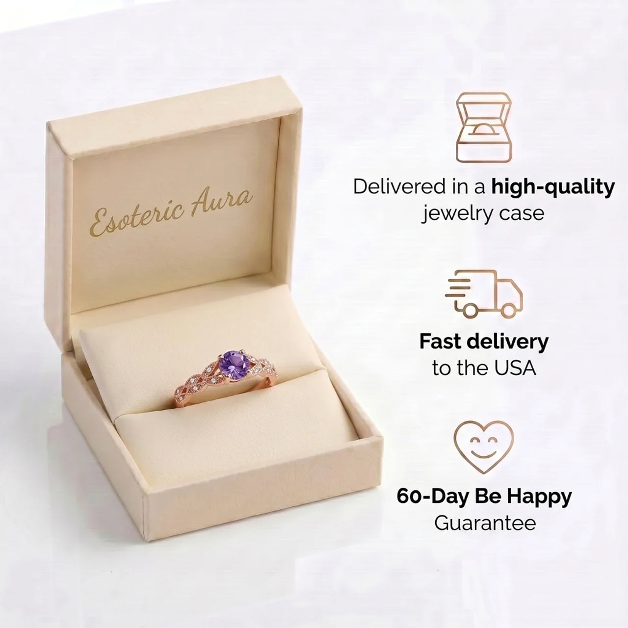 Amethyst Ring - Temperament
