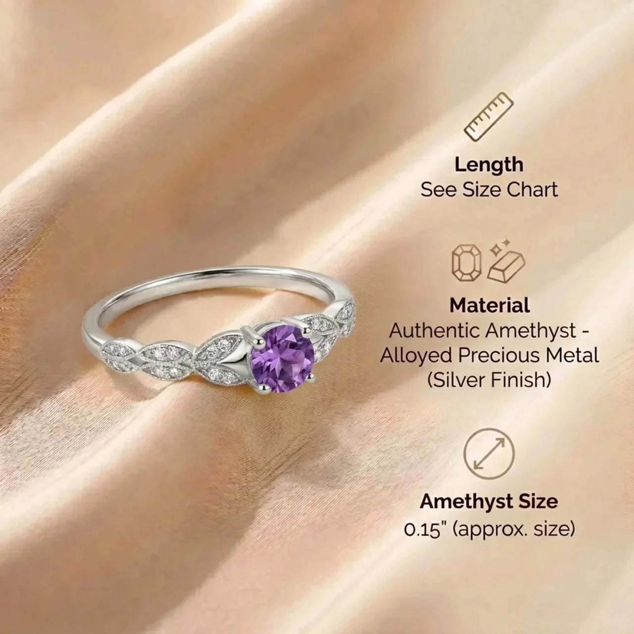 Amethyst Ring - Temperament