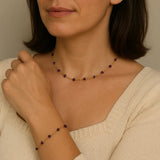 Amethyst Set - Necklace & Bracelet