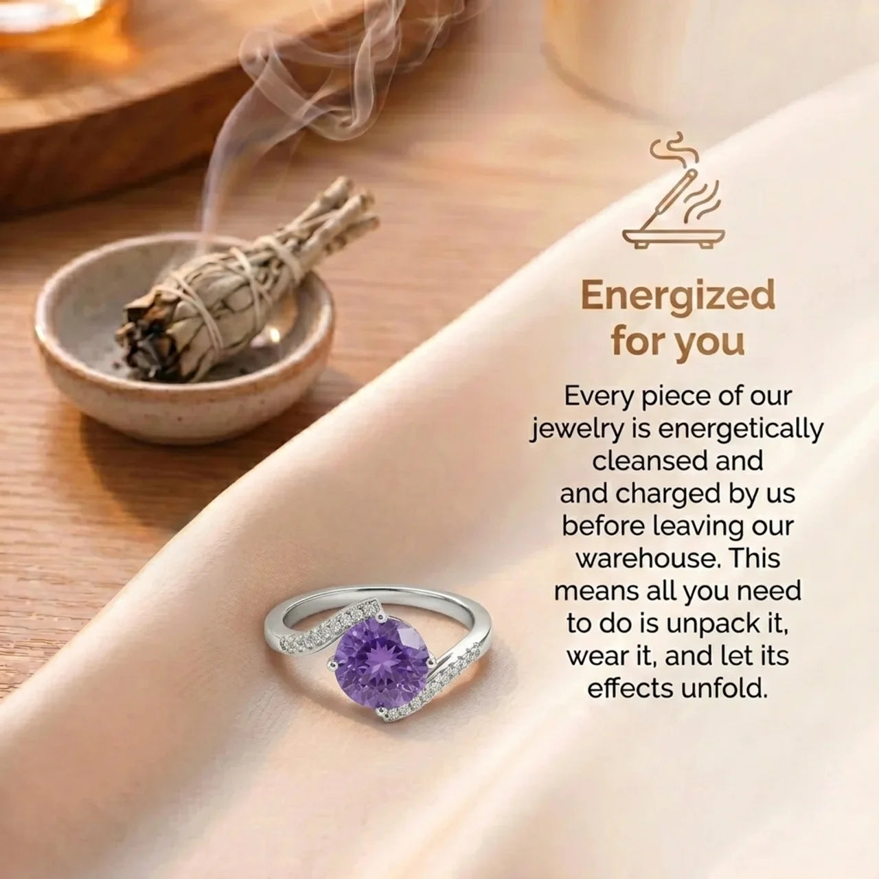 Amethyst Ring - Turnaround