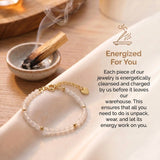 Moonstone Pearl Bracelet