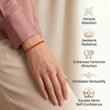 Carnelian Bracelet - Pearls