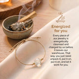 Clear Quartz Bracelet - Unprocessed