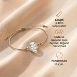 Clear Quartz Bracelet - Unprocessed