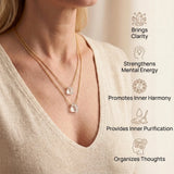 Clear Quartz Necklace - Unprocessed
