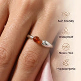 Carnelian Ring - Cluster