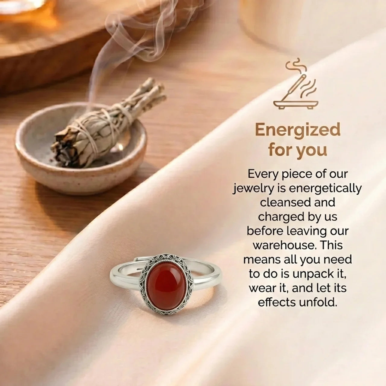 Carnelian Ring - Lady