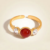 Carnelian Ring - Retro