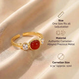 Carnelian Ring - Retro