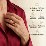 Carnelian Ring - Retro