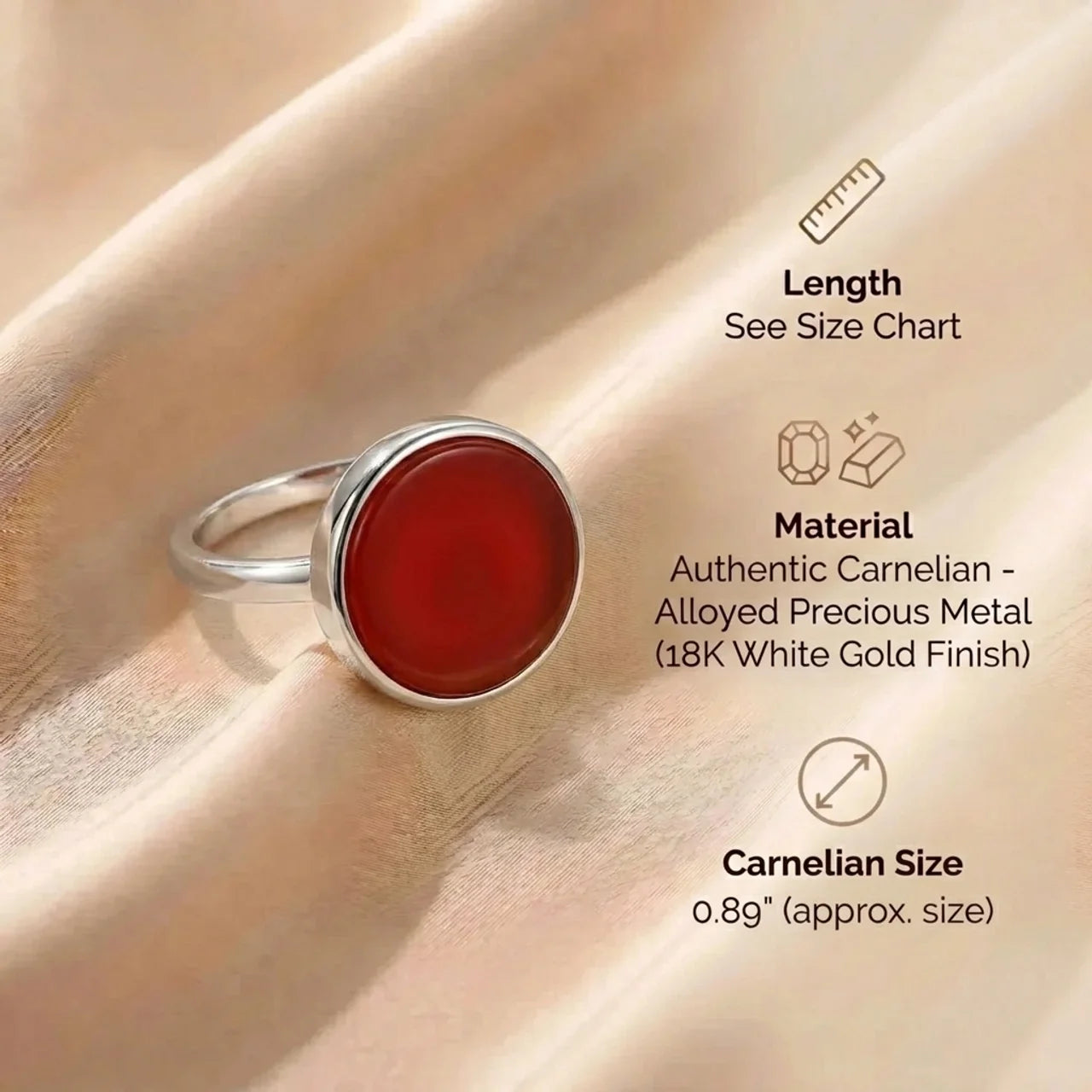 Carnelian Ring - Statement