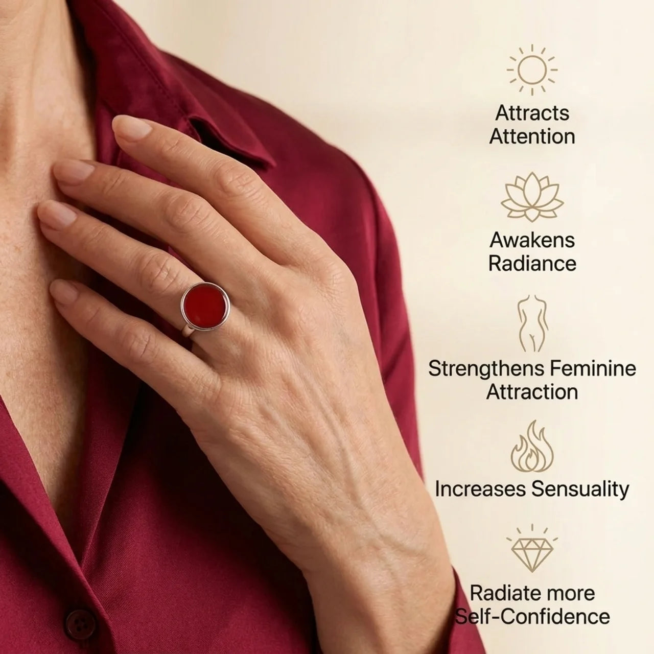 Carnelian Ring - Statement