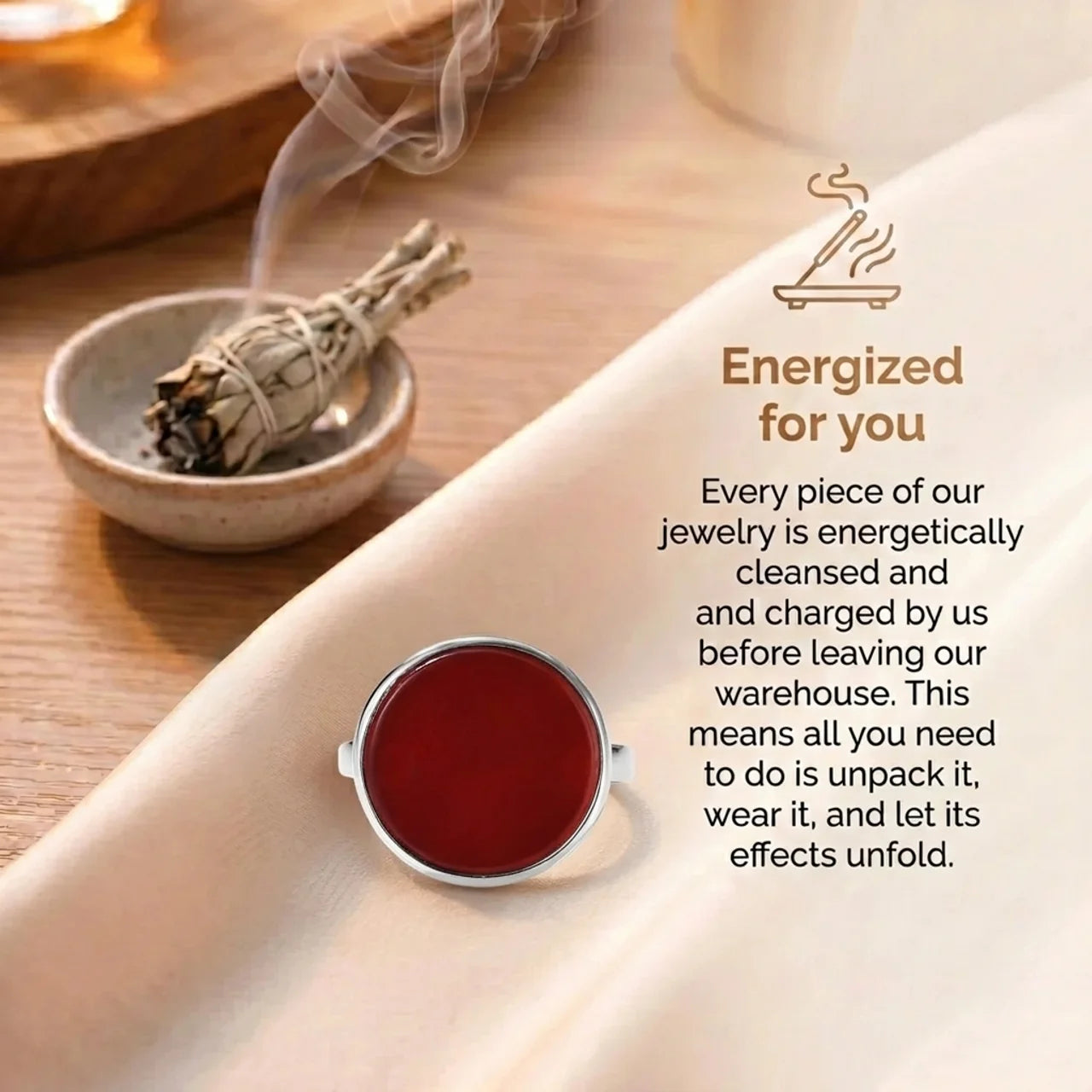 Carnelian Ring - Statement