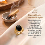 Obsidian Ring - Eye