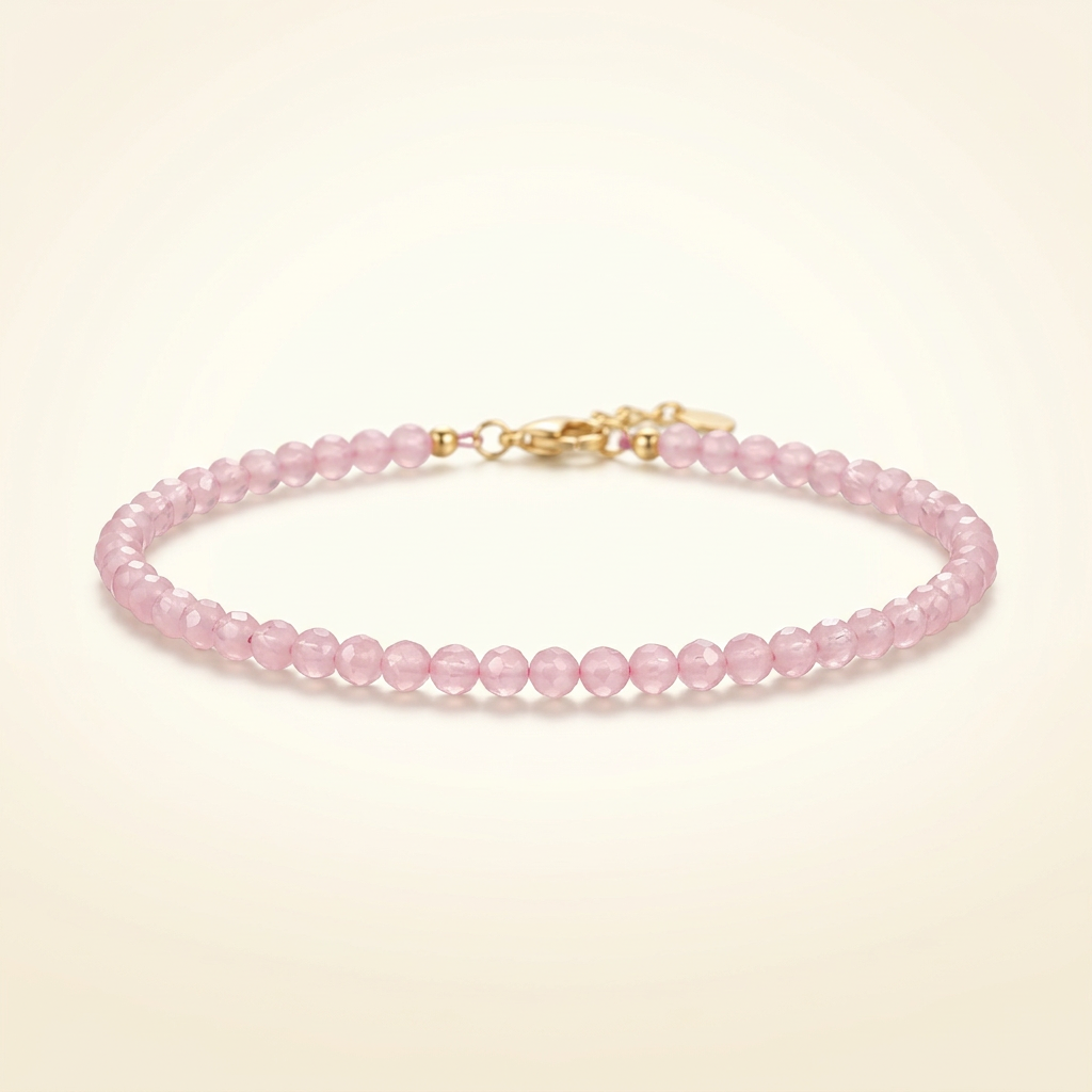 Rose Quartz Bracelet - Beads