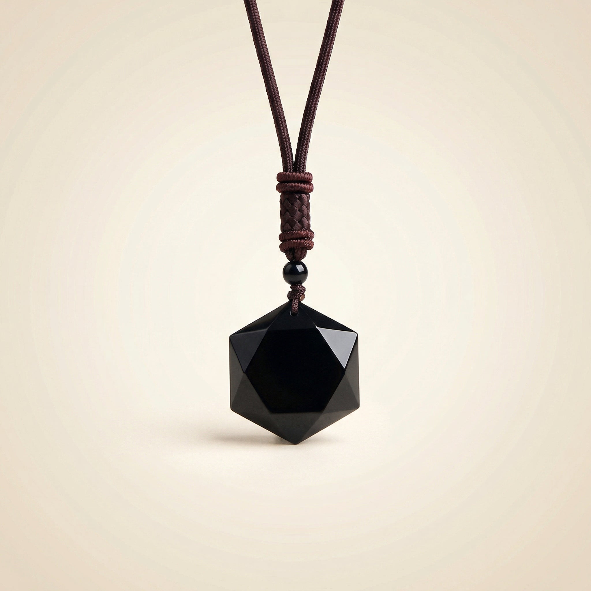 Obsidian Necklace - Protection Talisman