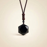 Obsidian Necklace - Protection Talisman