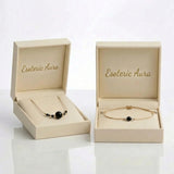 Obsidian Nature Set - Necklace & Bracelet