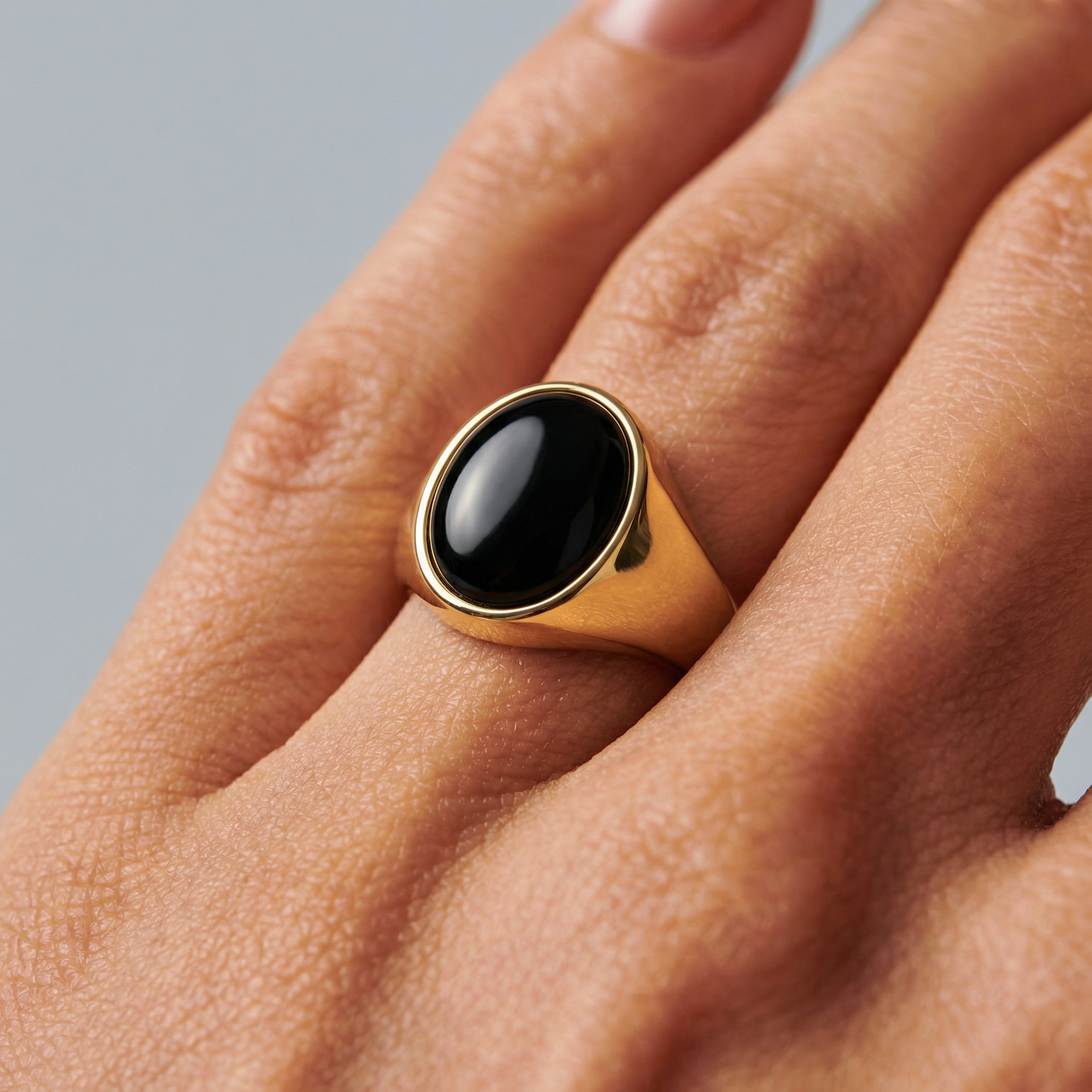 Obsidian Ring - Eye