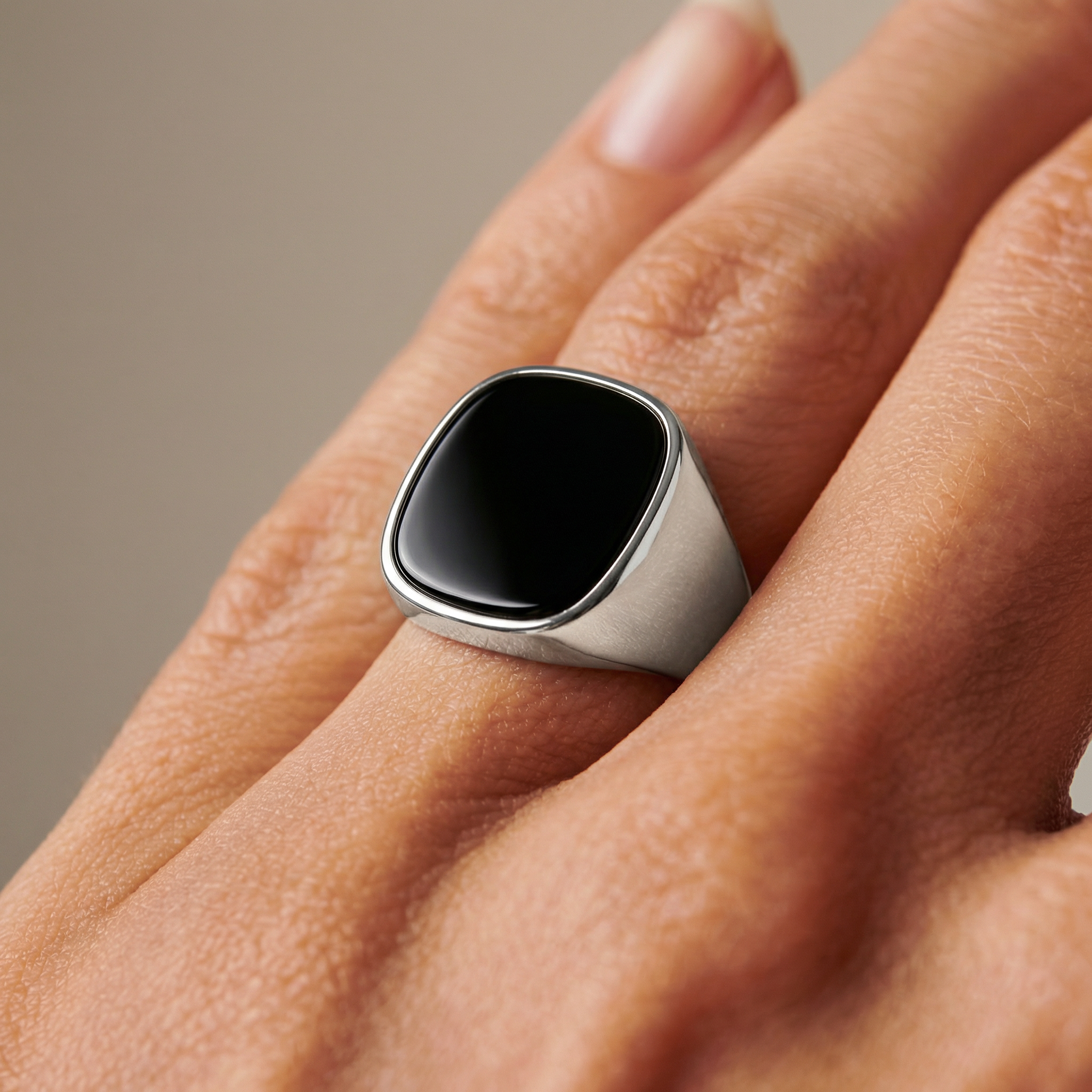 Obsidian Ring - Statement