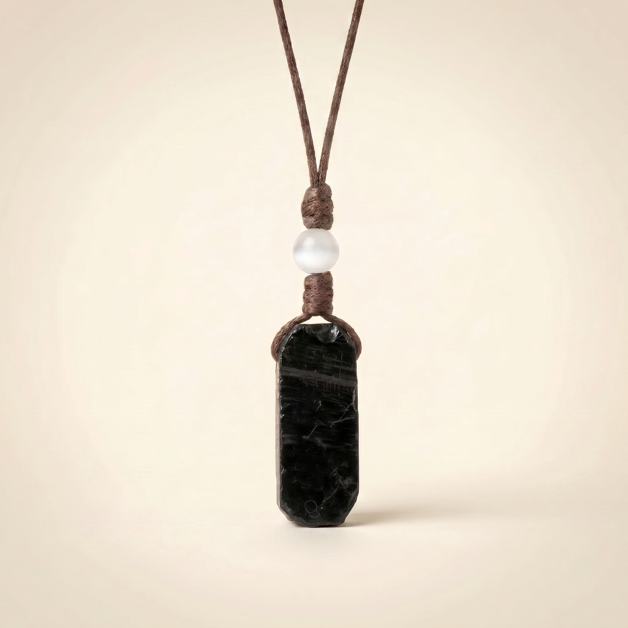 Obsidian Necklace- Nature