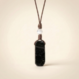 Obsidian Necklace- Nature