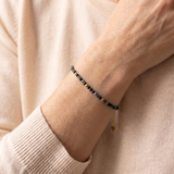 Obsidian Bracelet - Snowflake Obsidian