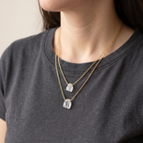 Clear Quartz Necklace - Unprocessed
