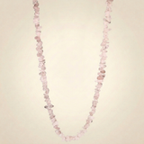 Rose Quartz Necklace - Natural Stones