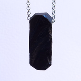 Obsidian Necklace - Raw Obsidian