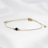 Obsidian Nature Set - Necklace & Bracelet