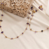 Amethyst Set - Necklace & Bracelet