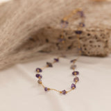 Amethyst Set - Necklace & Bracelet