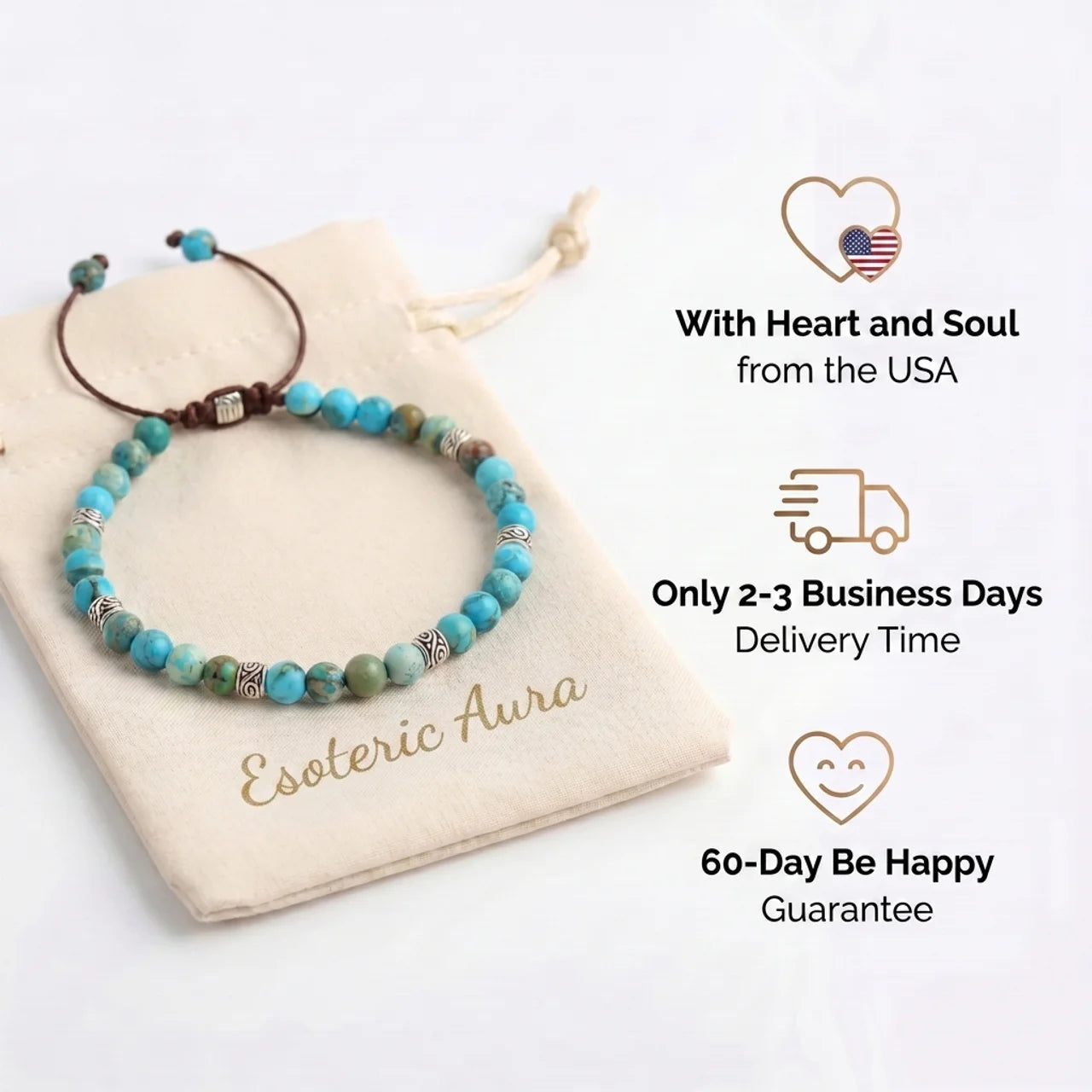 Tibetan Energy Bracelet - Blue Jasper