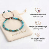 Tibetan Energy Bracelet - Blue Jasper