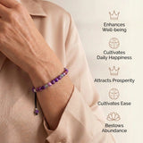 Tibetan Energy Bracelet - Purple Jasper
