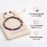 Tibetan Energy Bracelet - Purple Jasper