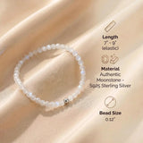 Moonstone Bracelet - Natural Pearls