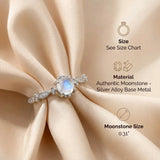 Moonstone Ring - Elegance