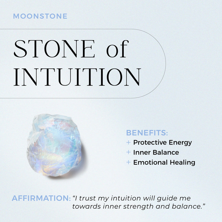 Moonstone Ring - Double Flow