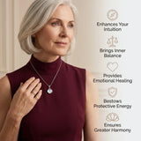 Moonstone Necklace - Medallion
