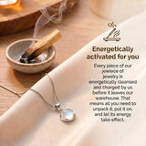 Moonstone Necklace - Medallion